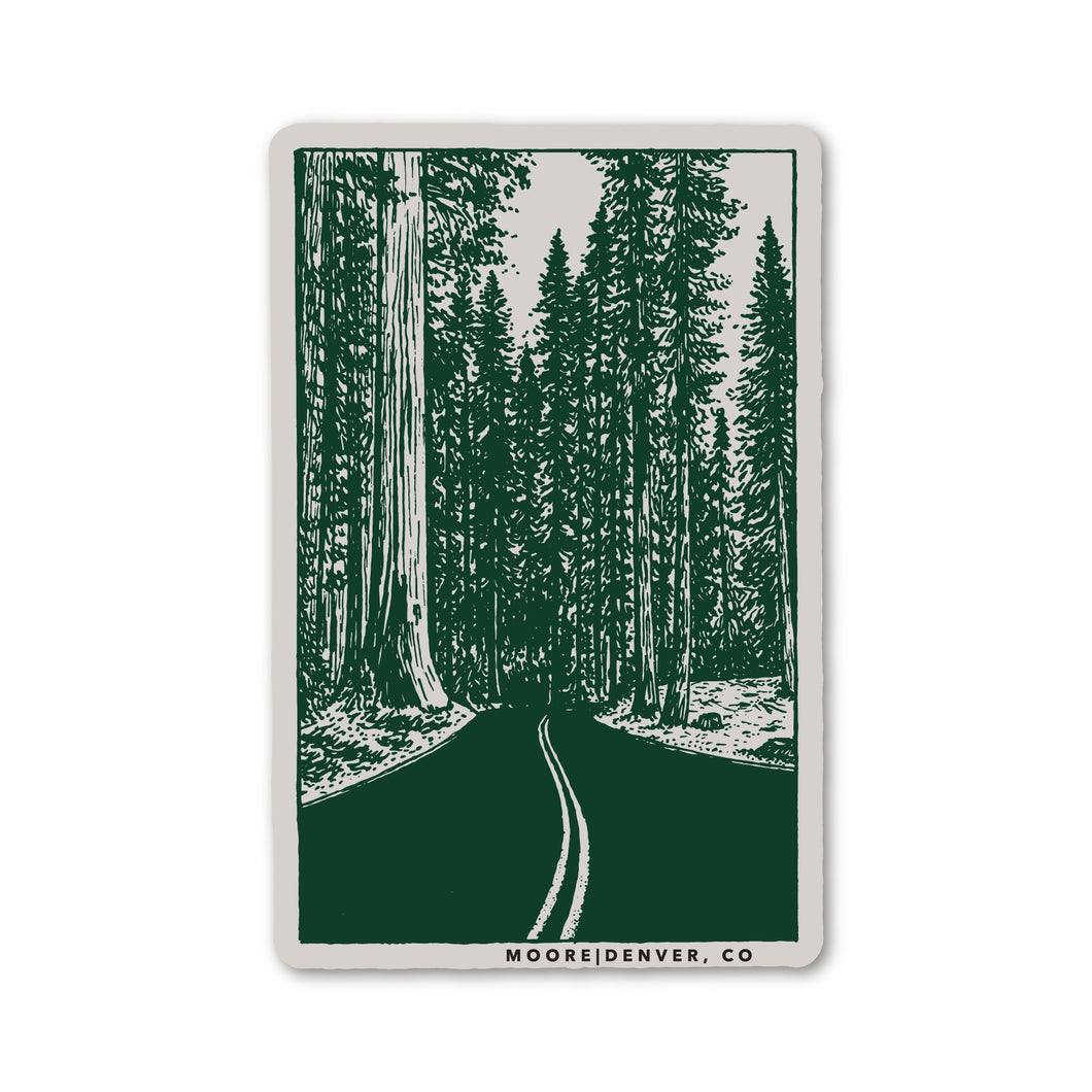 The Redwoods Sticker