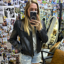 Willie G Leather Jacket, Harley Davidson, Fringe, Women's 34/6