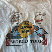 Eric Clapton World Tour T-Shirt, 1990, Vintage, XL