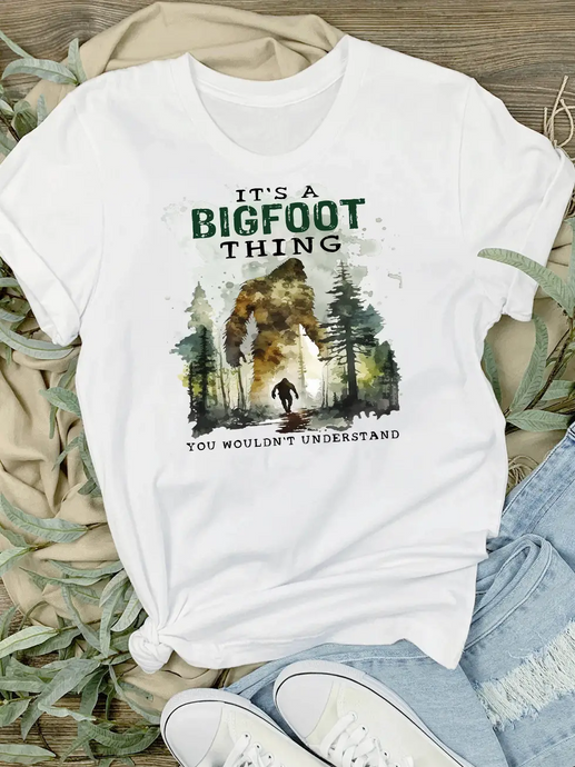 It's A Big Foot Thing Sasquatch T-Shirt