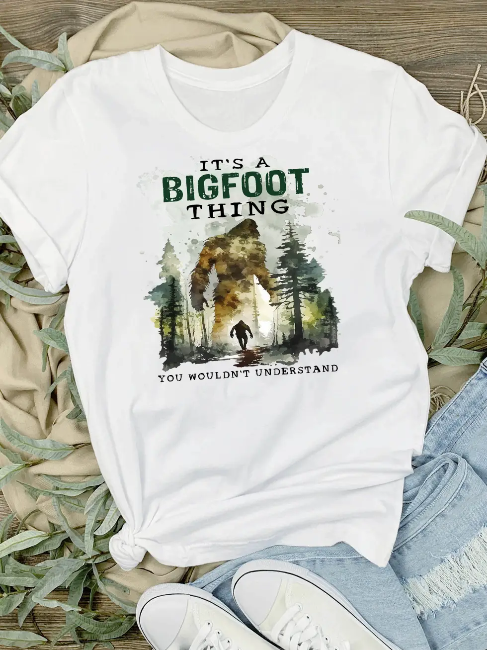 It's A Big Foot Thing Sasquatch T-Shirt