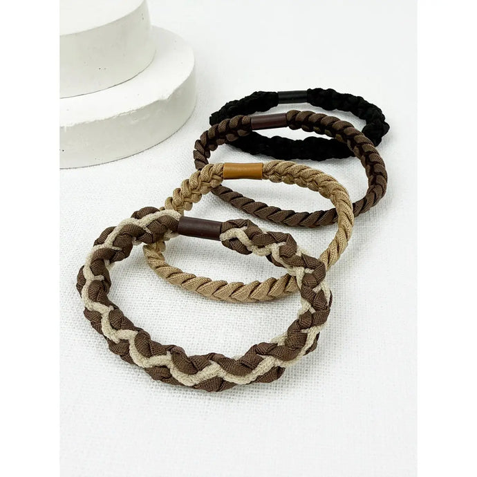 Boho Braided Elastic Hair Tie