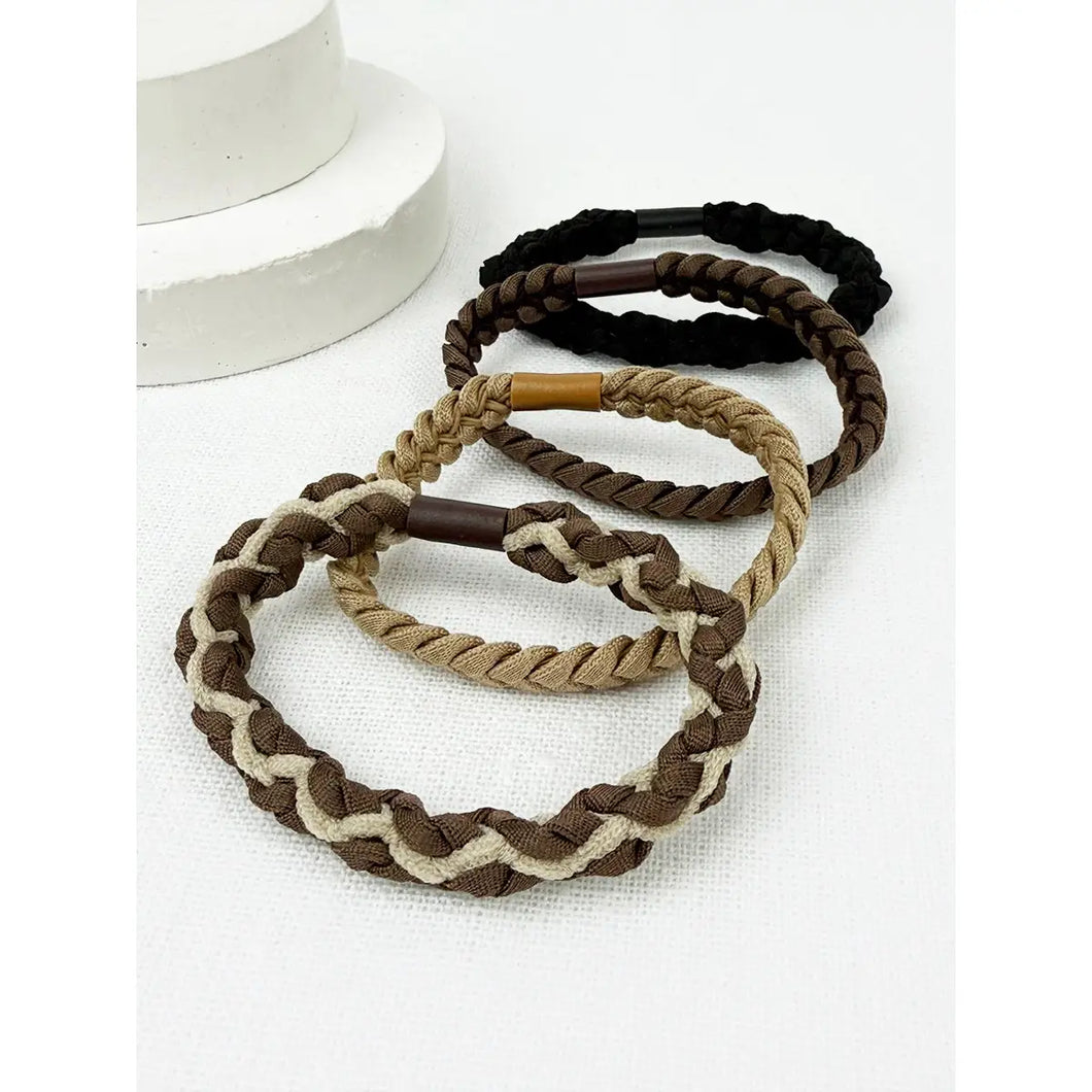 Boho Braided Elastic Hair Tie