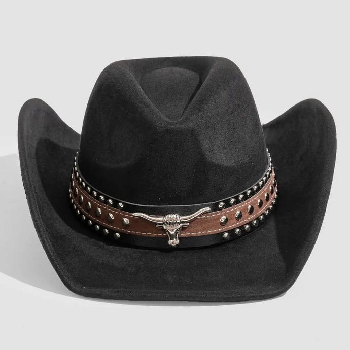 Layered Western Cowboy Hat