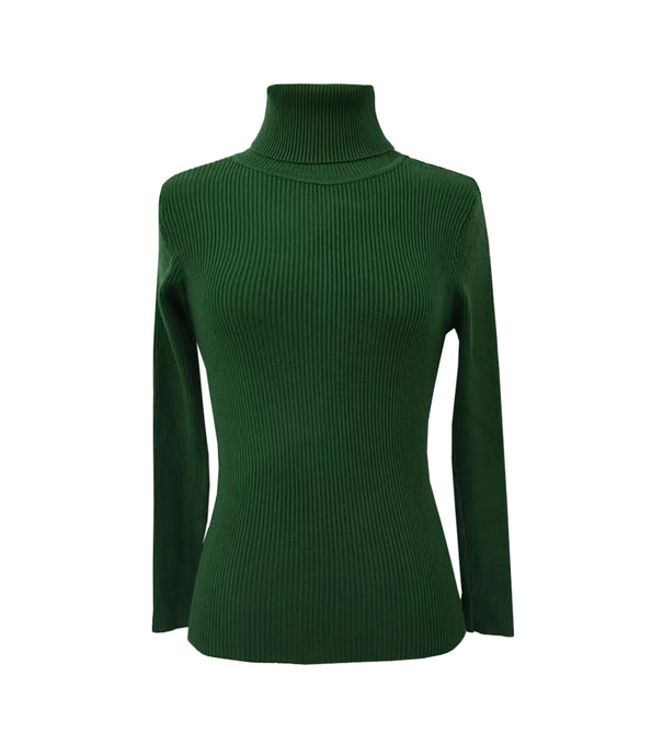 Basic Layer Turtleneck Knit Top