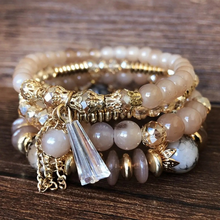 BOHEMIAN Beaded Crystal Bracelet