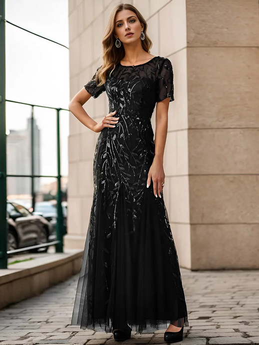 Fishtail Tulle Dress