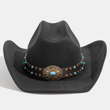 Turquoise Concho Cowboy Hat