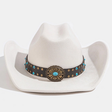 Turquoise Concho Cowboy Hat