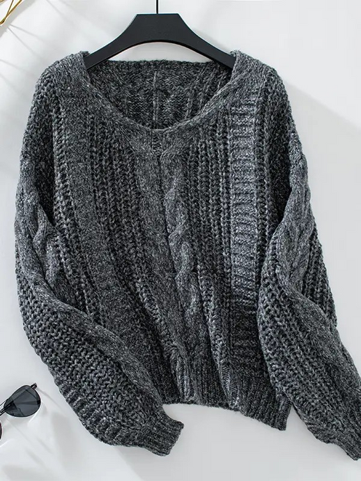 Vintage Loose Lantern Sweater