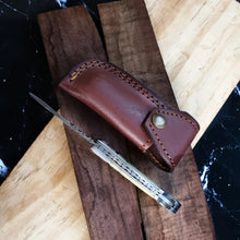 The Camel Bone Damascus Knife