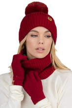 Ribbed Beanie Set