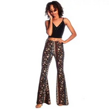 High Waisted Flare Palazzo Wide Leg Pant