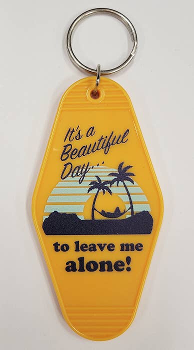 The Beautiful Day Hotel Key Tag
