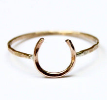 Lucky Horseshoe Ring