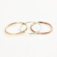Hammered Stacking Ring