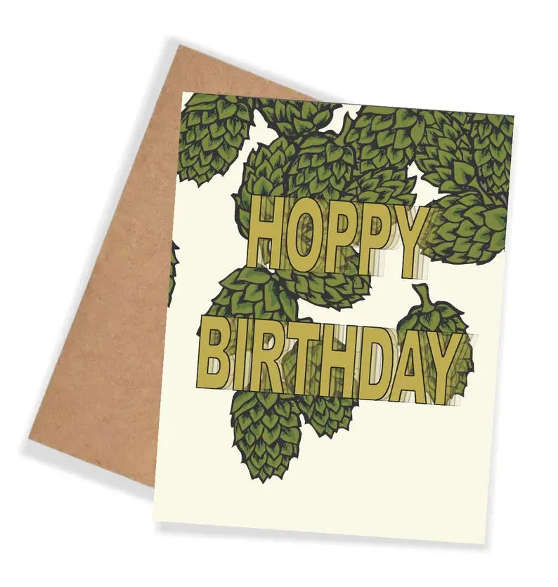 The Hoppy Birthday Craft Beer Lover Card