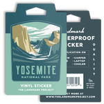 The Yosemite National Park Sticker