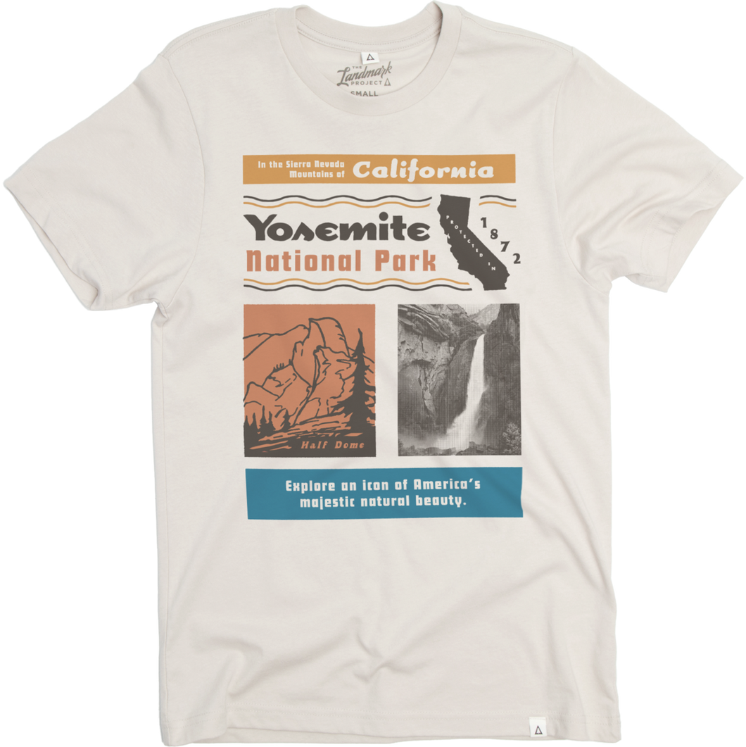 Yosemite National Park Collage T-shirt