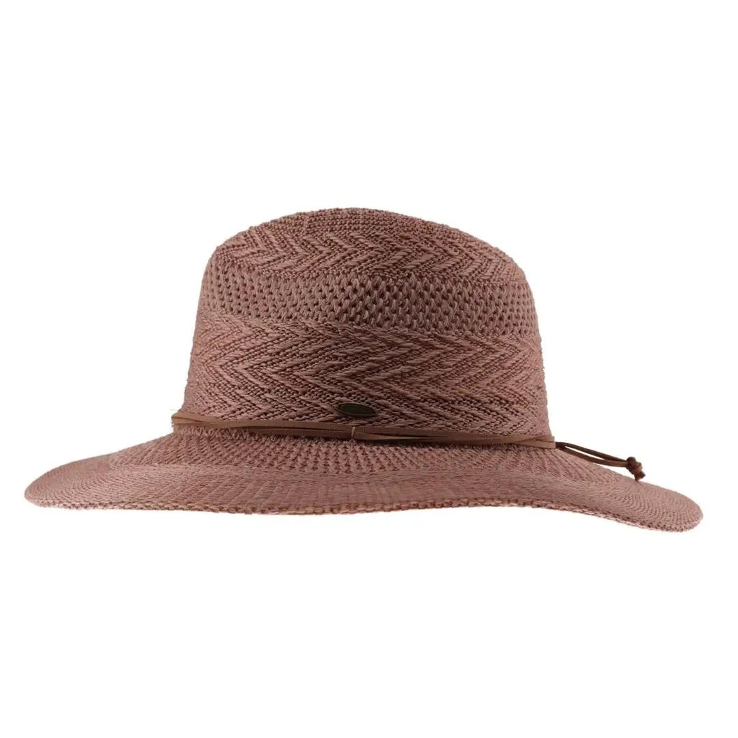 Knit Panama Summer Hat