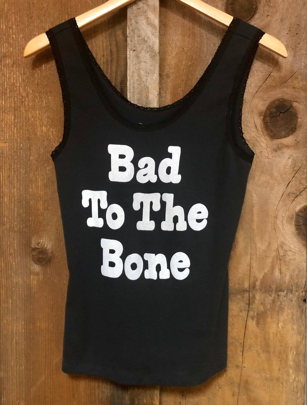 Bad to the Bone Lace Tank