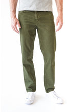 The Slim-Straight Fit - Olive Wash- Devil-Dog Dungarees