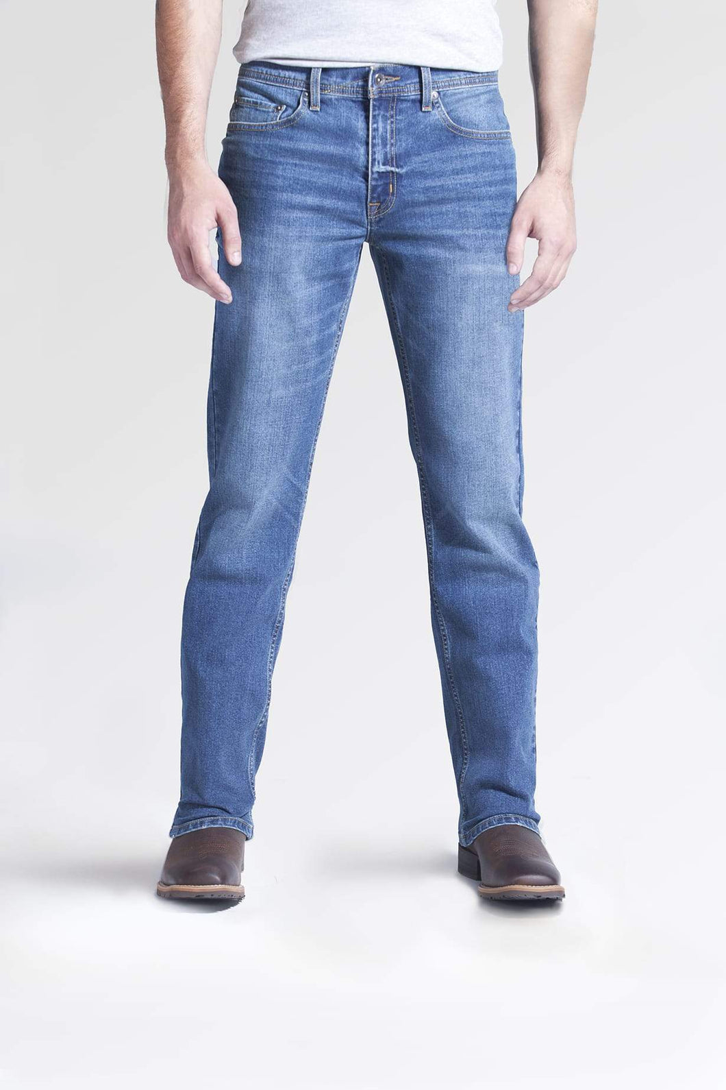 The Boot Cut Fit - Ash Wash- Devil-Dogs Dungarees