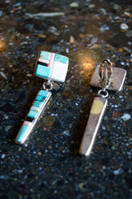 Zuni Old Pawn Clip-On Earrings