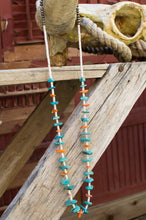 Navajo Old Pawn Turquoise & Spiney Oyster Necklace