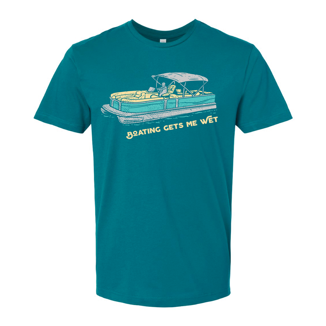 The Boating Gets Me Wet Graphic T-Shirt