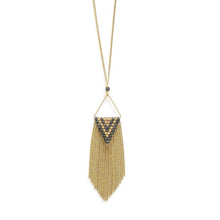 Triangle Fringe Didi Necklace