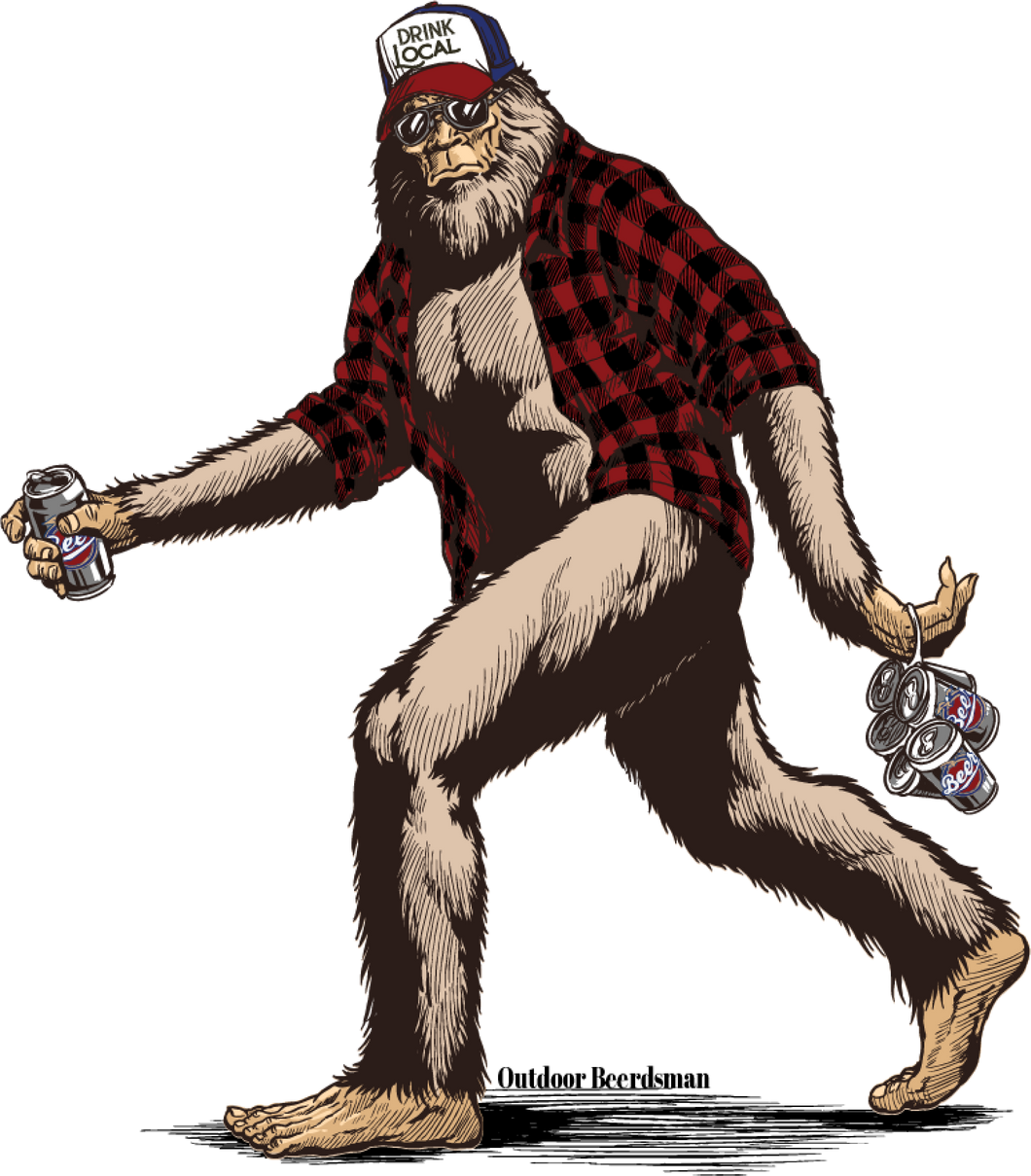 Sasquatch Flannel Decal