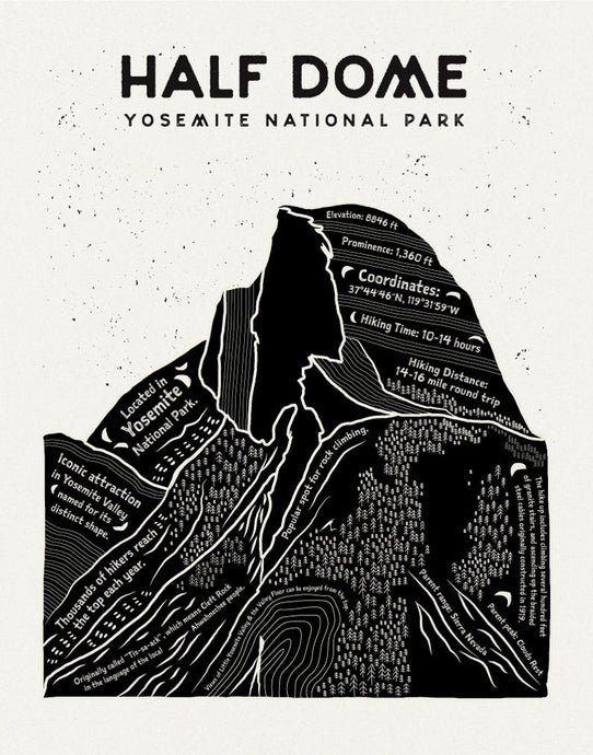 The Half Dome Art Print