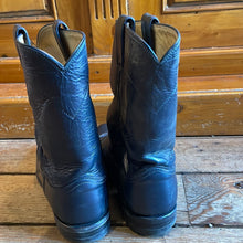 Justin Cowboy Gunmetal Grey Boots