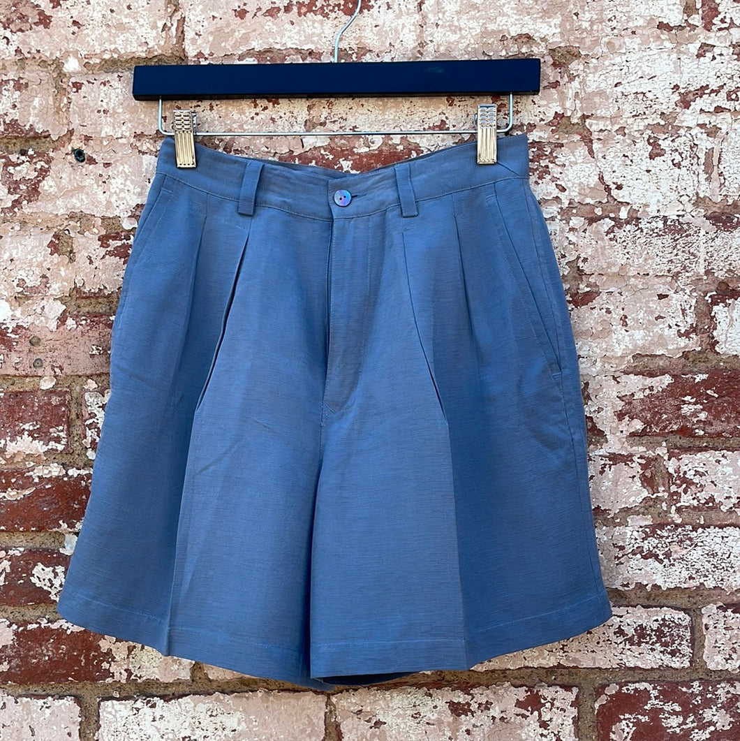 Vintage Tommy Bahama Blue Silk Shorts