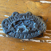 Vintage 1975 Dezy Denver Big Sky Country Montana Belt Buckle