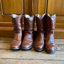 Justin Cowboy Brown Boots