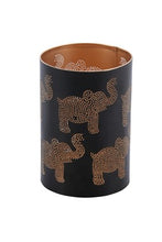 Iron Cutout Candle Holder